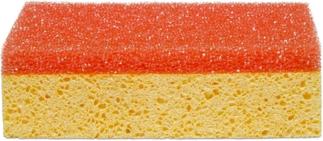 Rubi Superpro Spons 17x10x5cm - Geel/Rood