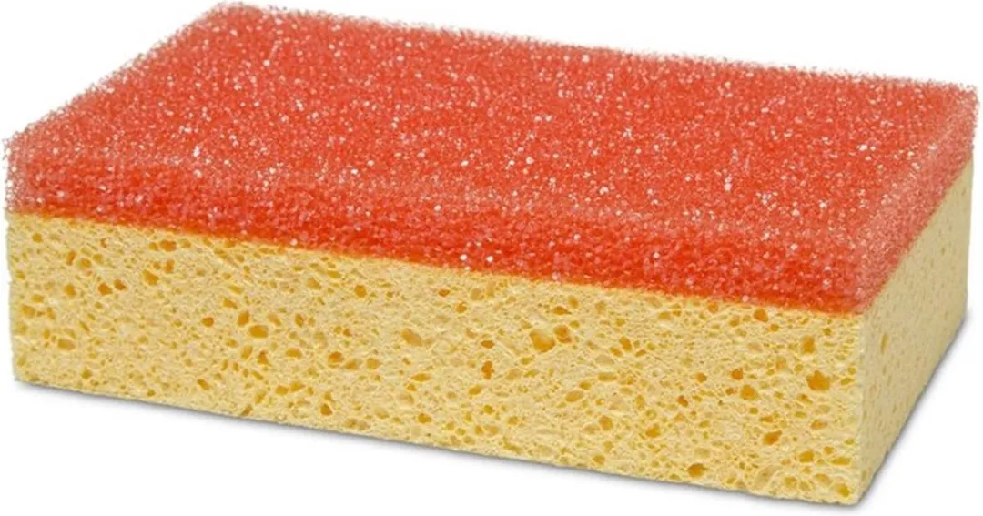 Rubi Superpro Spons 17x10x5cm - Geel/Rood