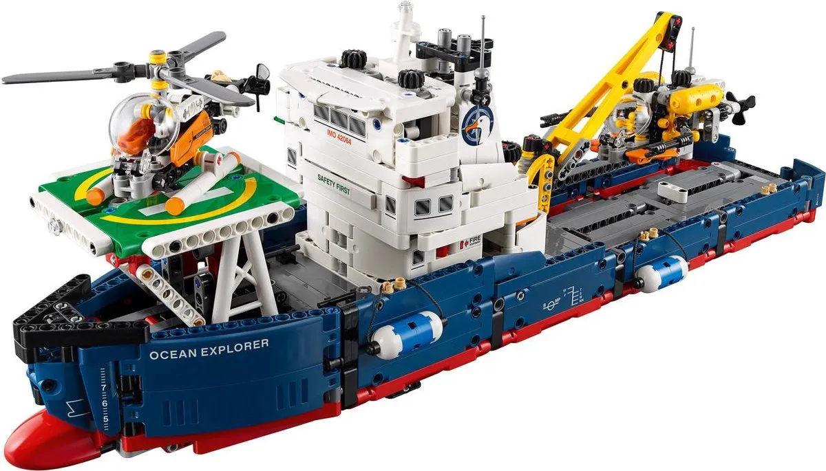 LEGO Technic Oceaanonderzoeker 42064 - 1327 Onderdelen