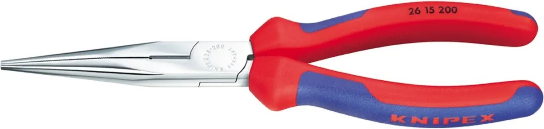 Knipex 26 15 200 Telefoontang Recht + Zijsnijder 200mm - afbeelding 6 van 6
