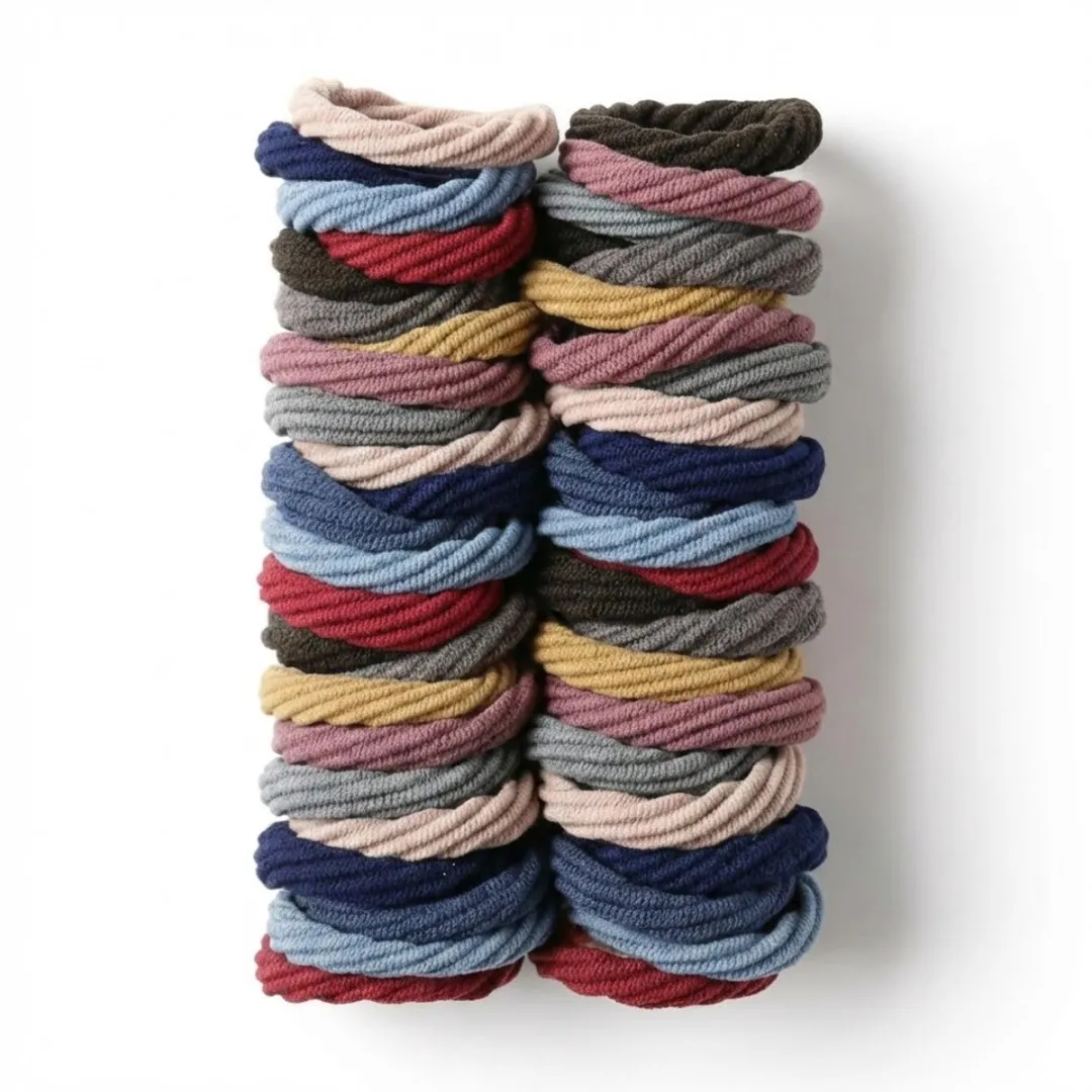 NUVEX Haar Elastiekjes Set 50 Stuks
