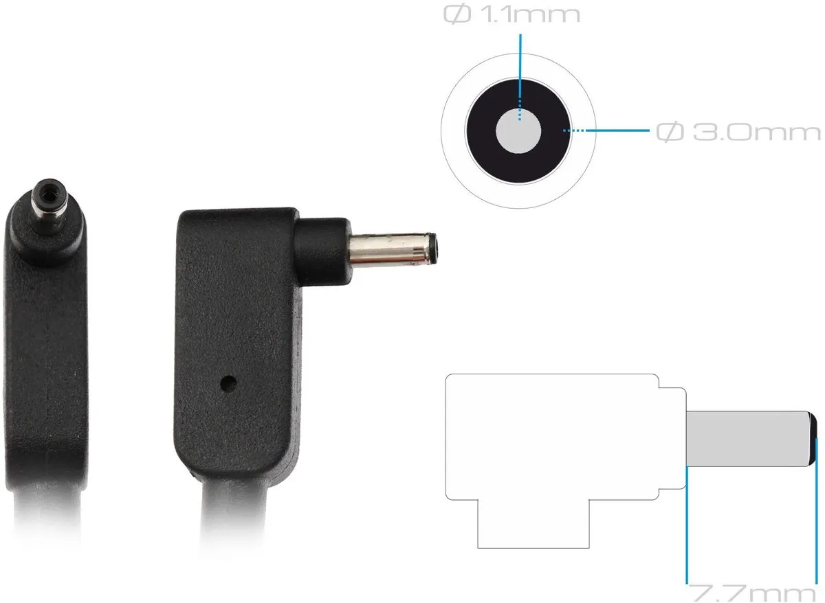 Acer A18-045N2A Oplader 45W - Zwart