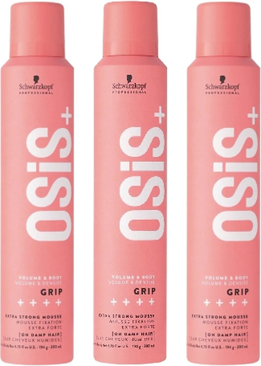 Schwarzkopf Professional OSiS+ Grip Volume Haarmousse 600ml
