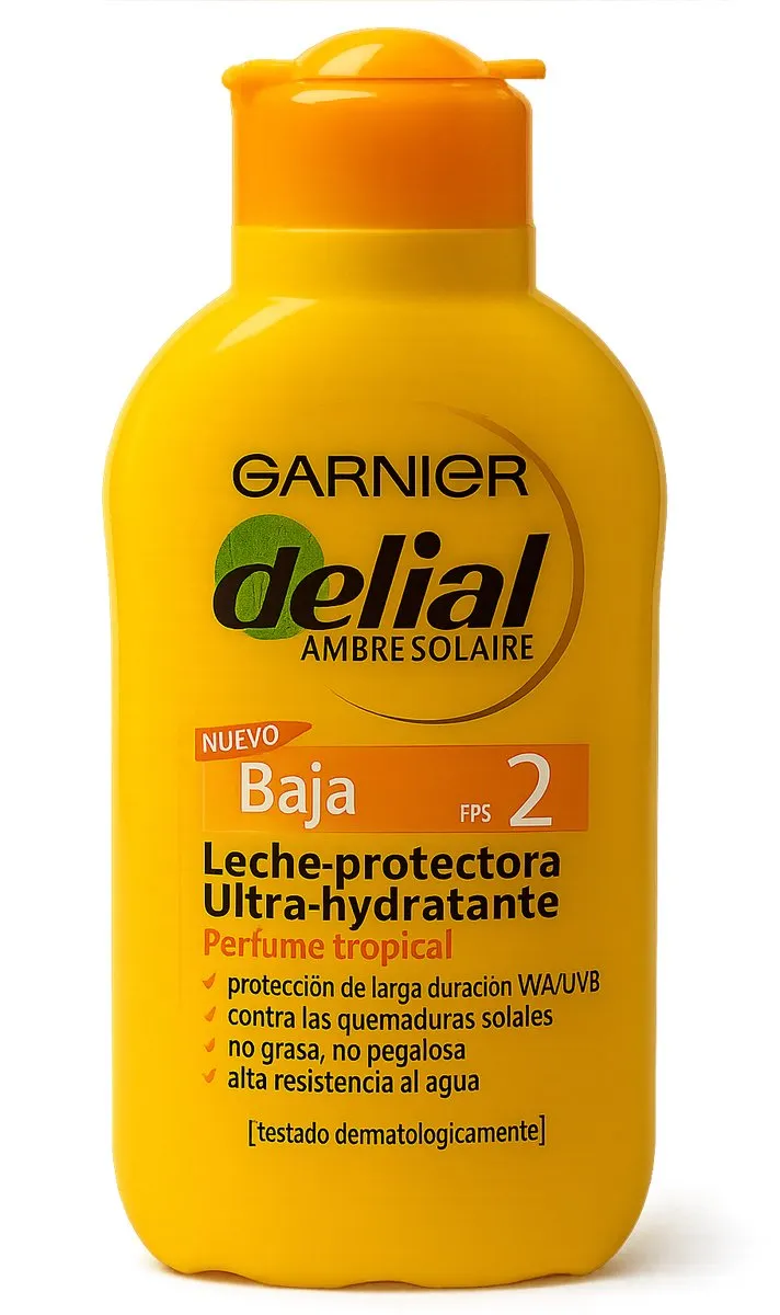 Garnier Ambre Solaire Delial Zonnemelk SPF 2 200ml