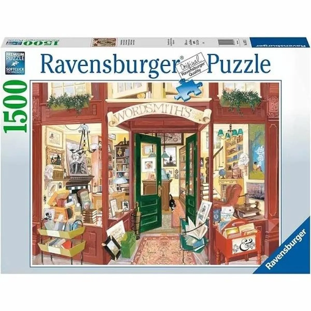 Ravensburger Puzzel 1500 Wordsmith's Boekwinkel
