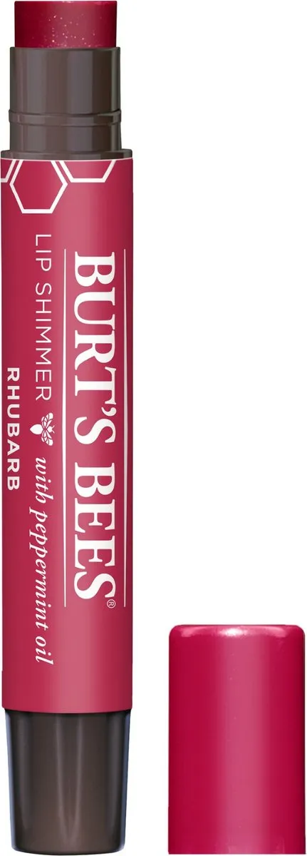 Burt's Bees Lipshimmer Rhubarb - 1g