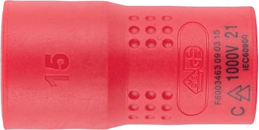Würth VDE Dopsleutel 3/8" 15mm