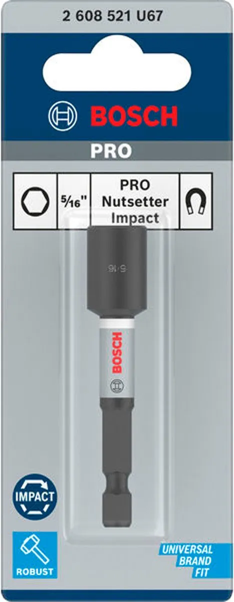 Bosch Professional Moeraanzetter Slag 5/16" x 65mm