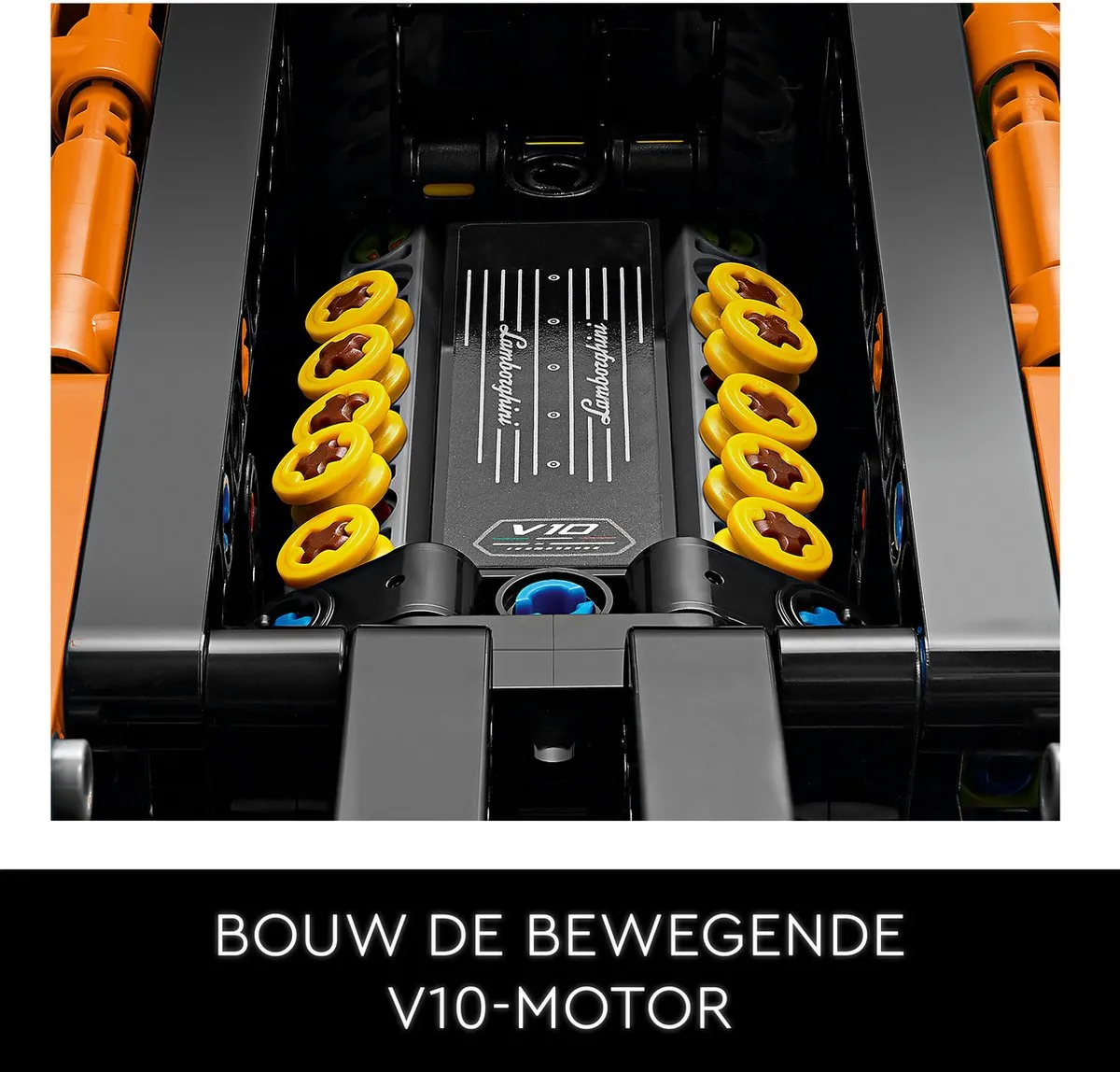 LEGO Technic Lamborghini Huracán Tecnica 42196 - 806 Stukken - Oranje