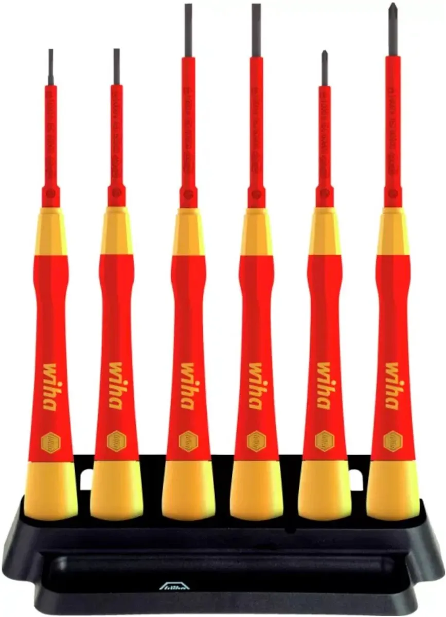 Wiha PicoFinish Fijnschroevendraaierset 7-delig - 2270PK601