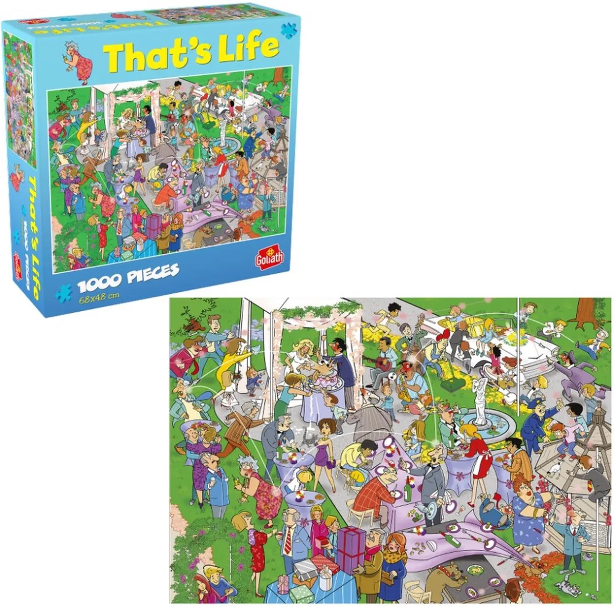 Goliath That's Life Puzzel Bruiloft 1000 Stuks - Multi