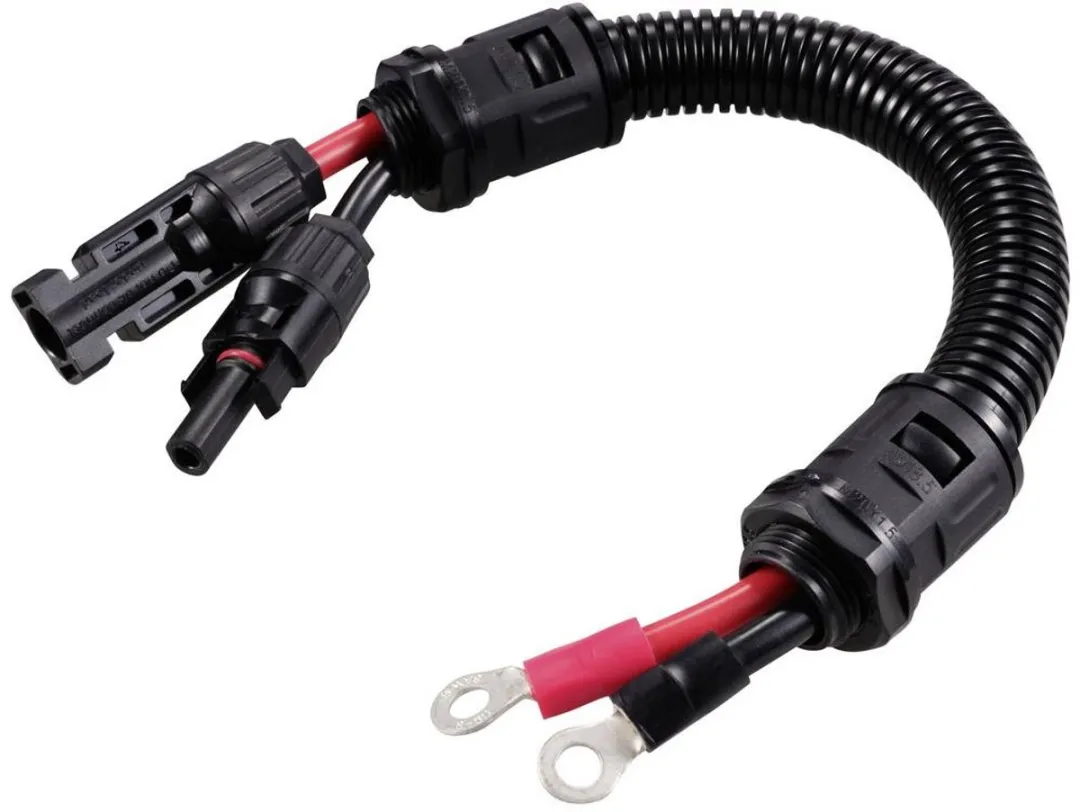 Tru Components TC-12195640 PV-stekker naar M6-ringkabelschoen