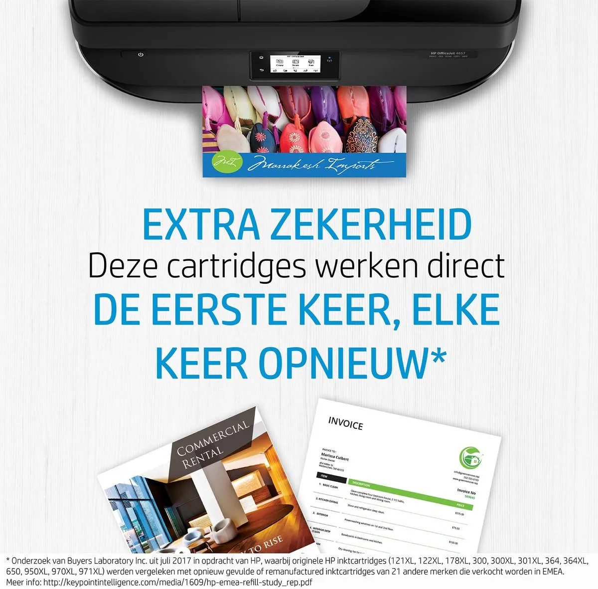HP 301XL Inktcartridges - Zwart & Kleur - XL
