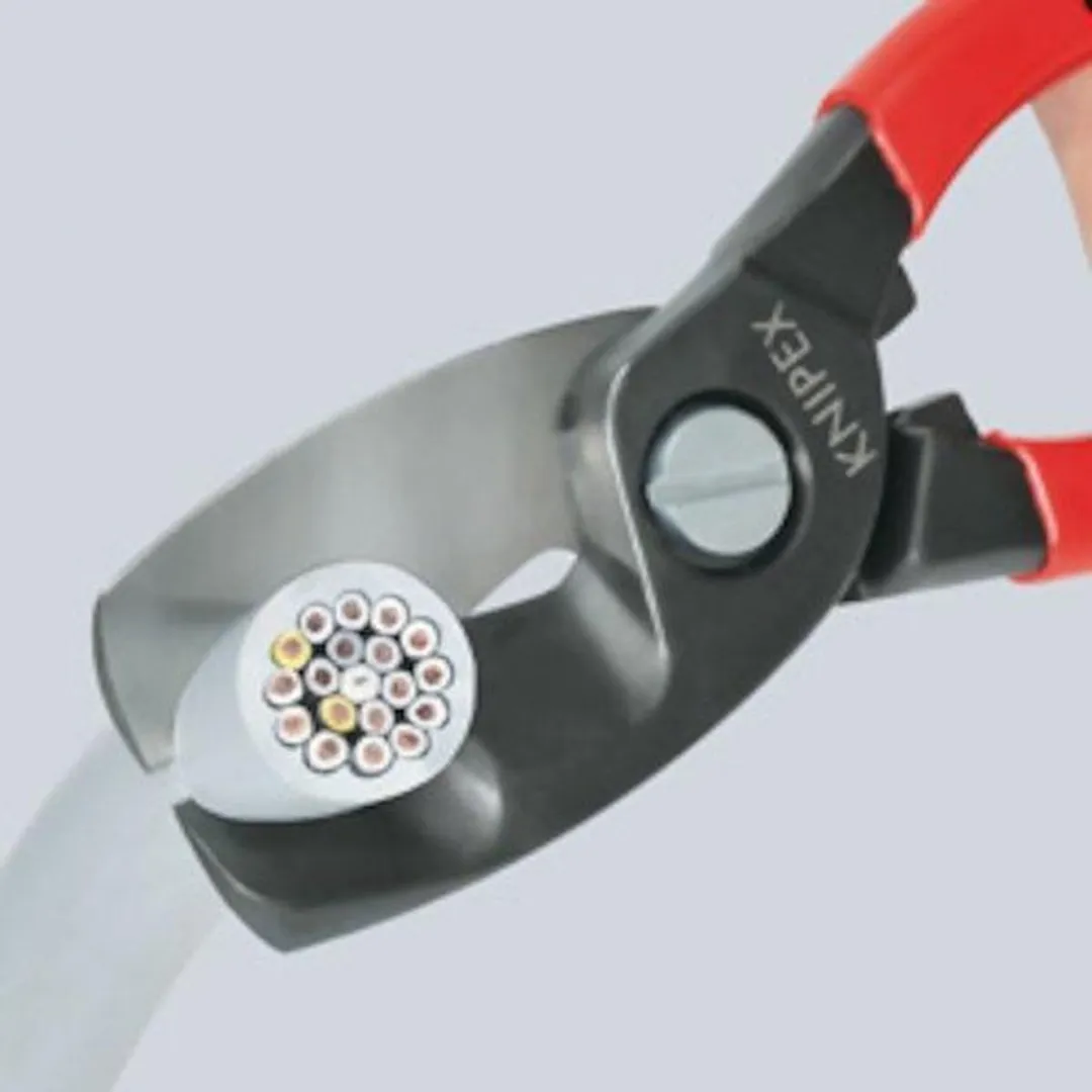 Knipex 95 11 200 Kabelschaar 200mm - Kunststof grepen - afbeelding 6 van 6