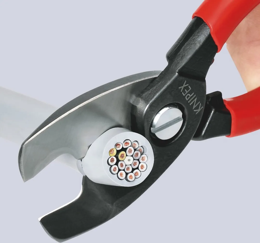 Knipex 95 11 200 Kabelschaar 200mm - Kunststof grepen
