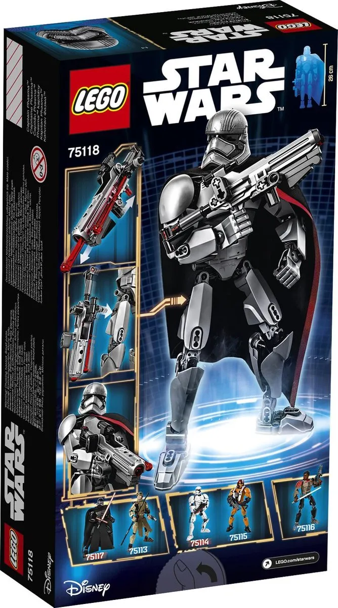 LEGO Star Wars Captain Phasma 75118 - 82 Stukken
