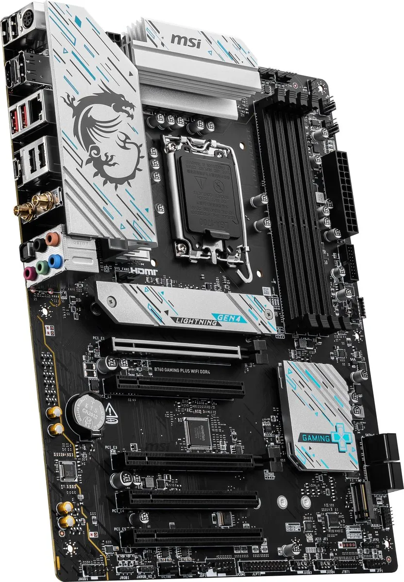 MSI B760 GAMING PLUS WIFI DDR4 Moederbord - ATX