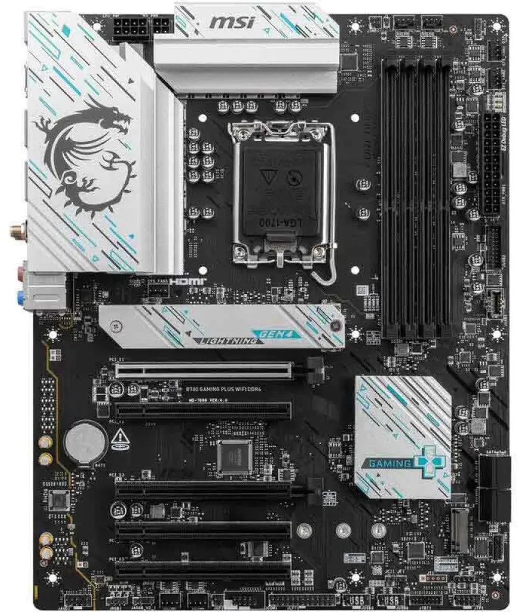 MSI B760 GAMING PLUS WIFI DDR4 Moederbord - ATX