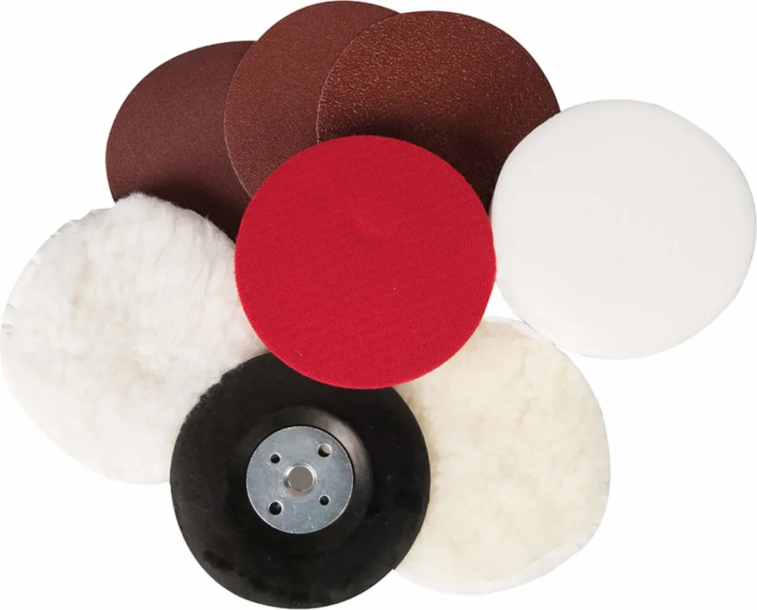 Silverline Schuur- en Polijstset 180mm