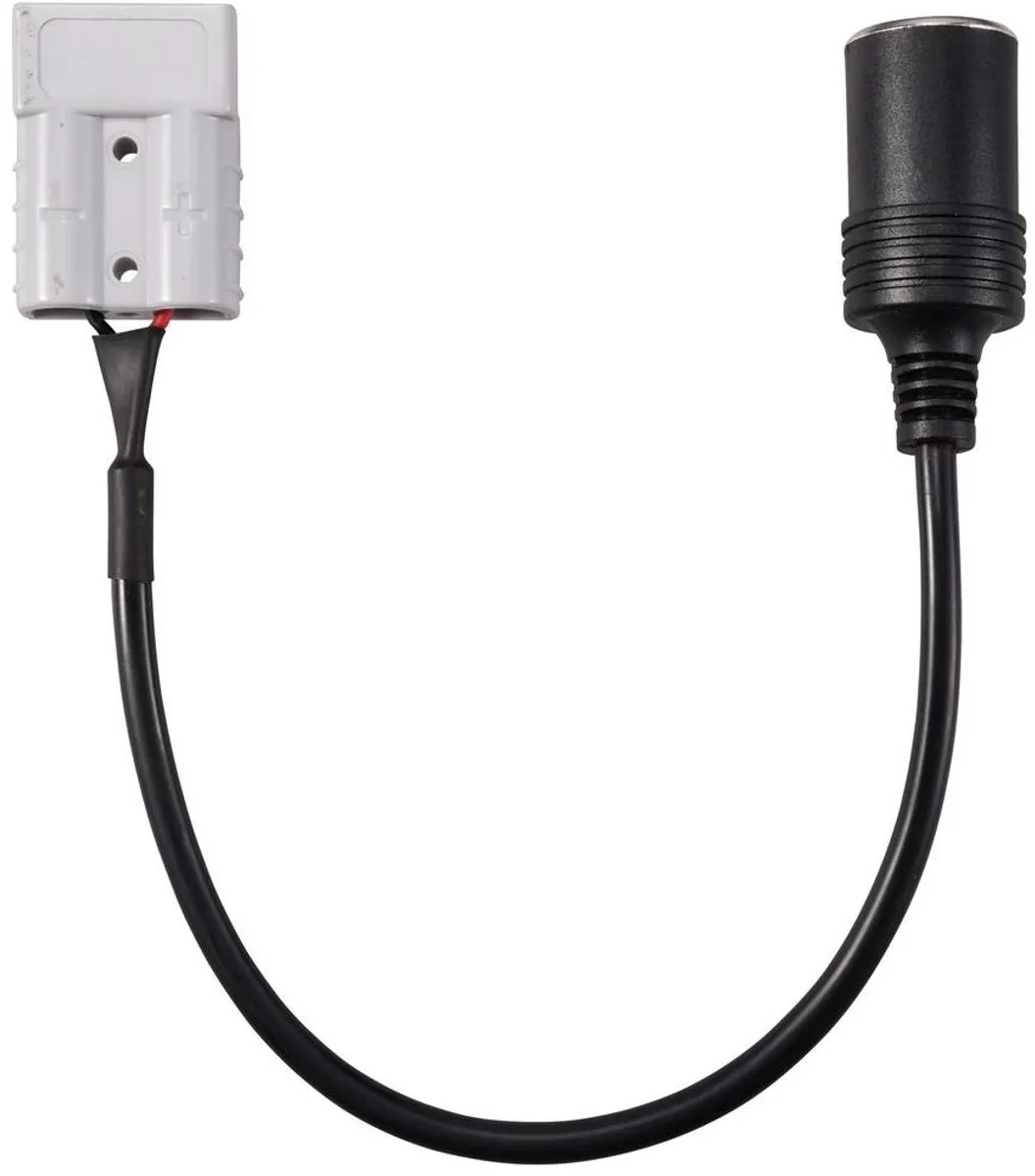 Tru Components TC-12195696 Hoogstroomstekker Sigarettenaansteker - 12V - Zwart