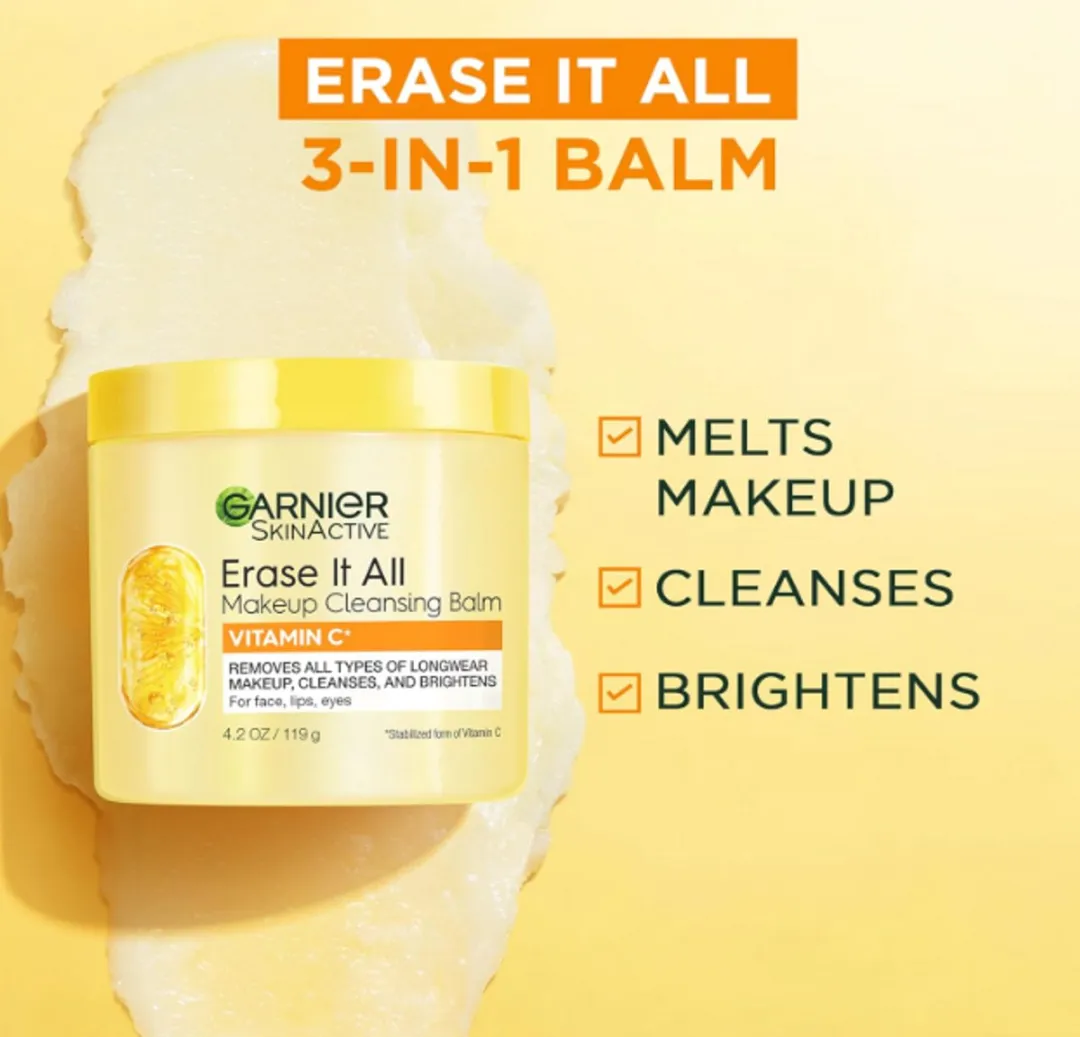 Garnier Erase It All Make-up Cleanser Balm 119g - Vitamine C