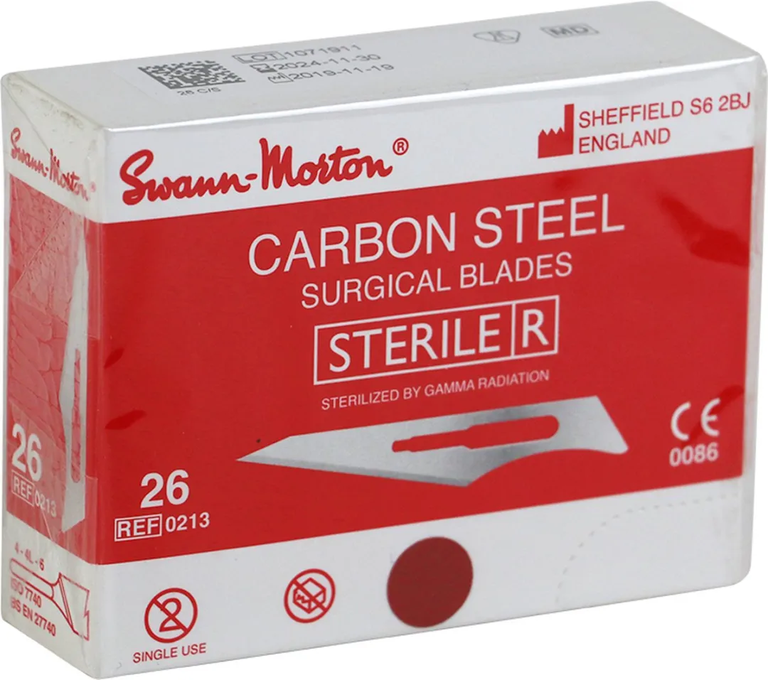 Swann Morton Mes 26 RVS - 100 Stuks