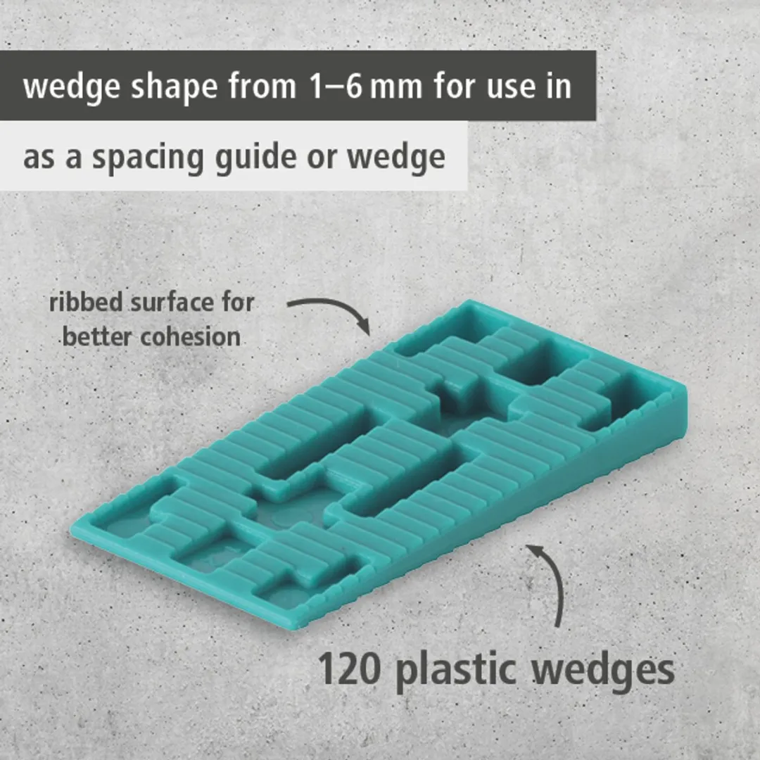 Wolfcraft Wiggen 120 Stuks - Uitvulplaatjes Groen - afbeelding 4 van 4