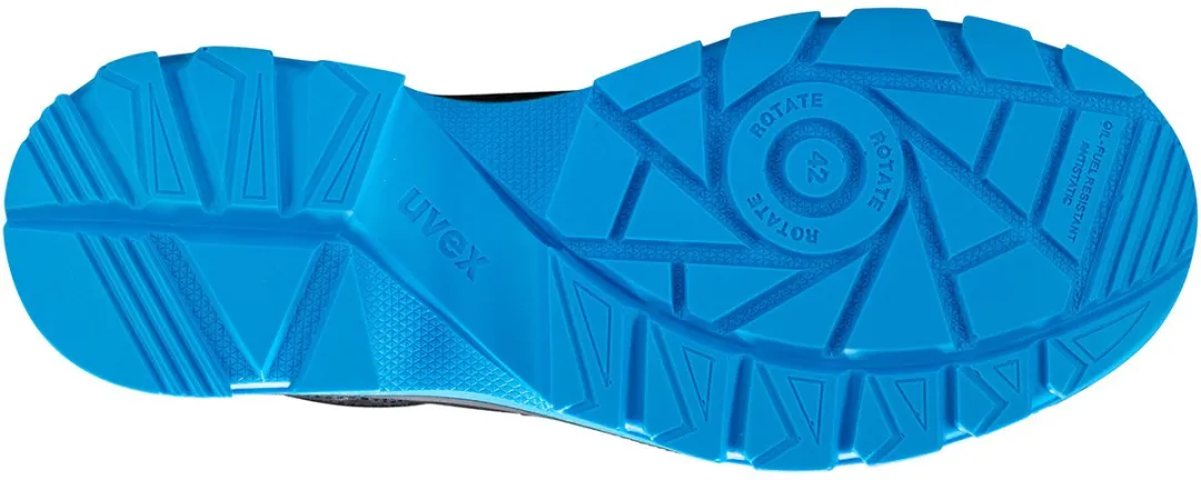 Uvex 2 Xenova S1P 95582 - Veiligheidsschoen 49 - Zwart/Blauw