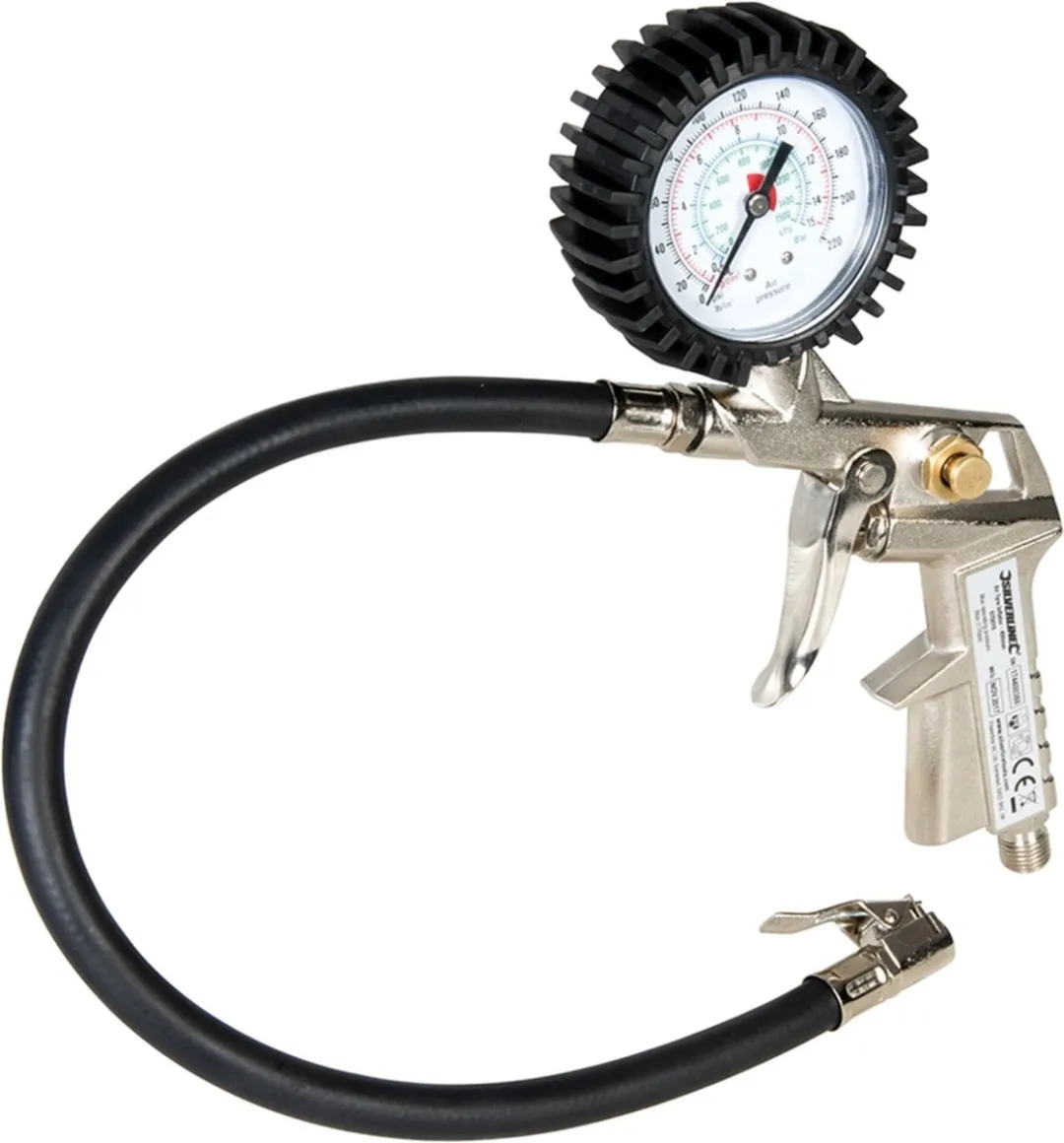 Silverline Bandenpomp 675078 - 40cm - Max. 8 bar