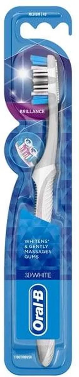 Oral-B 3D White Brilliance Tandenborstel - Wit