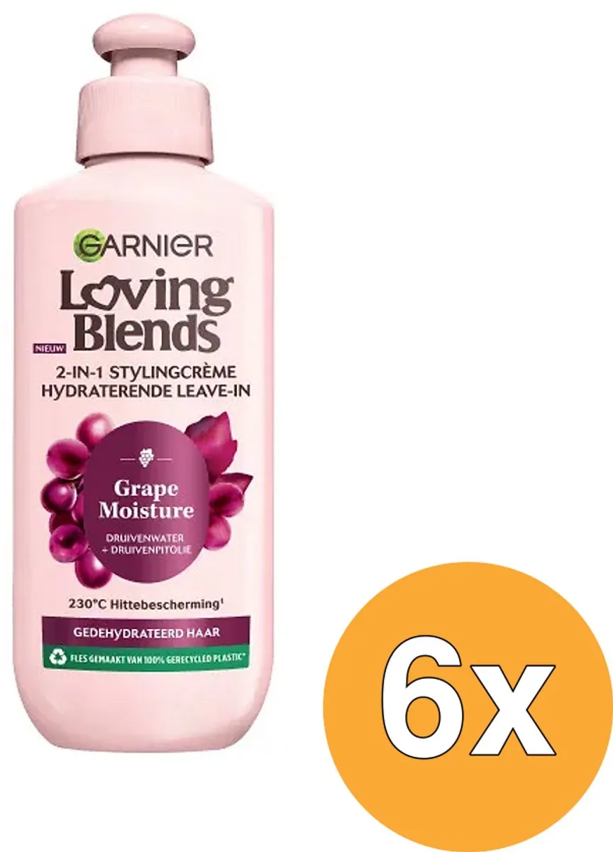 Garnier Loving Blends Grape Moisture Leave-in Crème 200ml