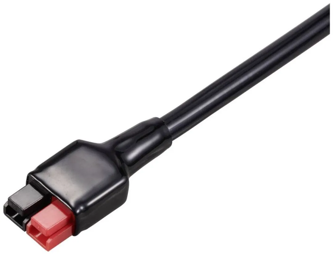 TRU Components TC-12195708 Accu-aansluitverdeelkabel - 1 Stuk - Zwart