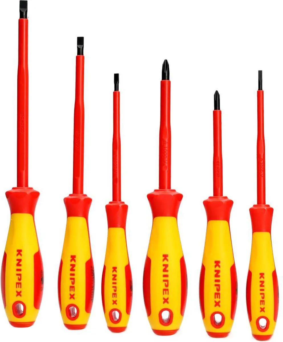 Knipex 00 20 12 V01 VDE Schroevendraaierset - 6-delig