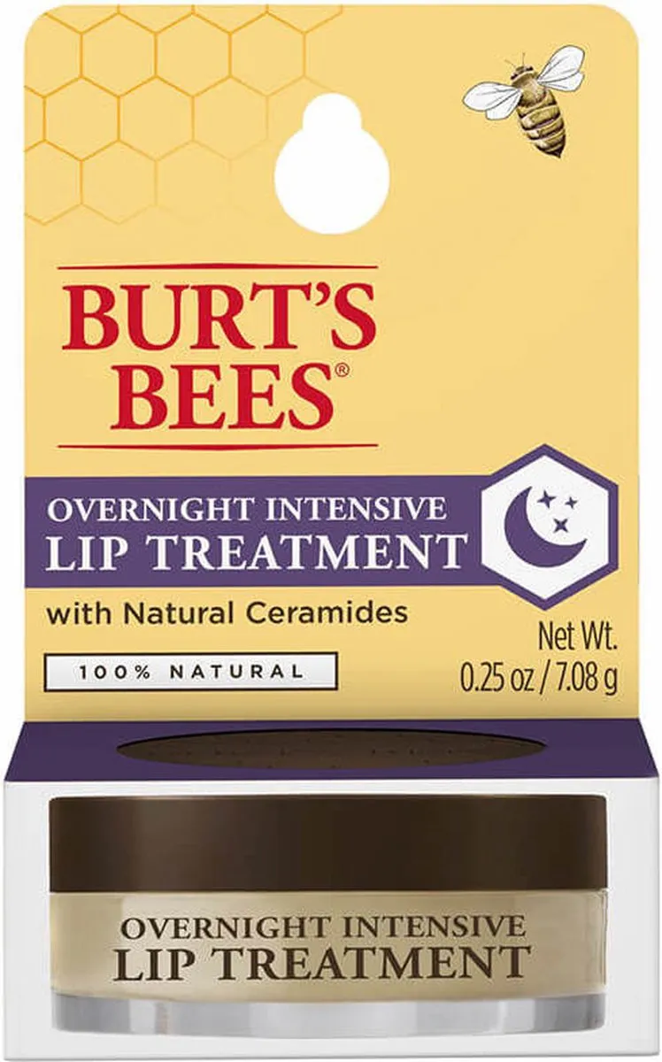 Burt's Bees Overnight Lip Treatment - 7.08ml Transparant