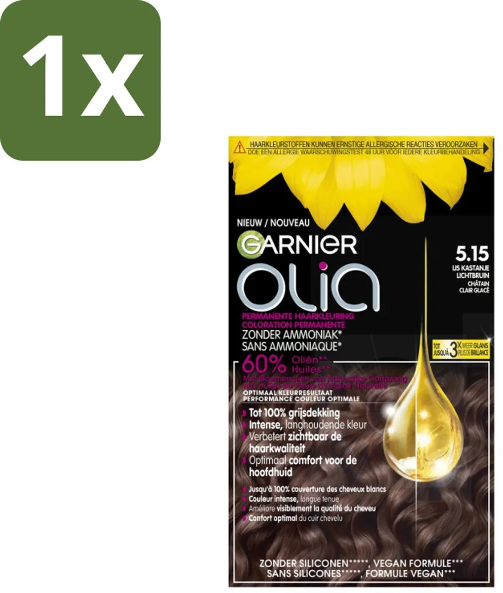 Garnier Olia 5.15 Haarkleuring Kastanje Lichtbruin