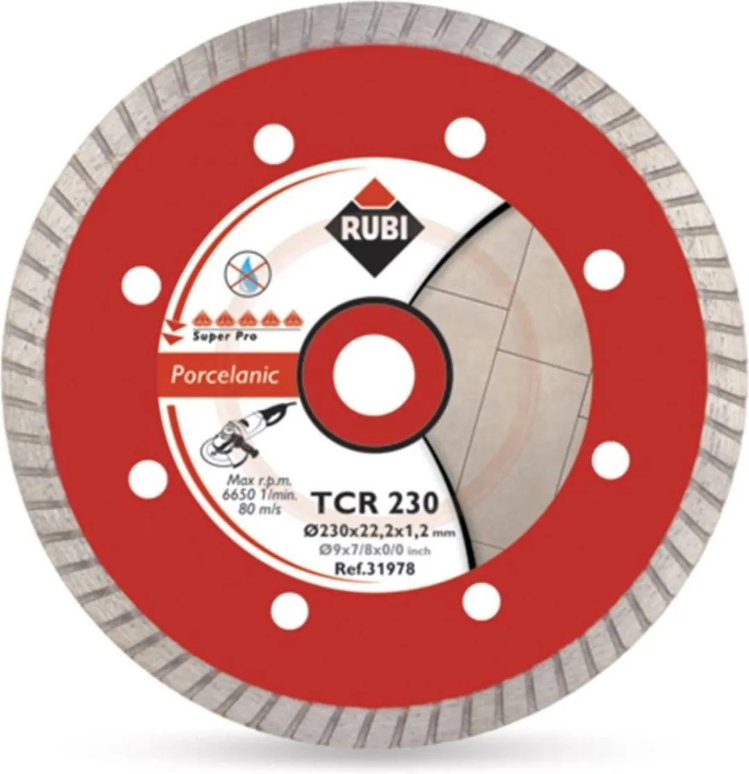 Rubi TCR 125 Diamantzaagblad - Keramiek - 1 Stuk