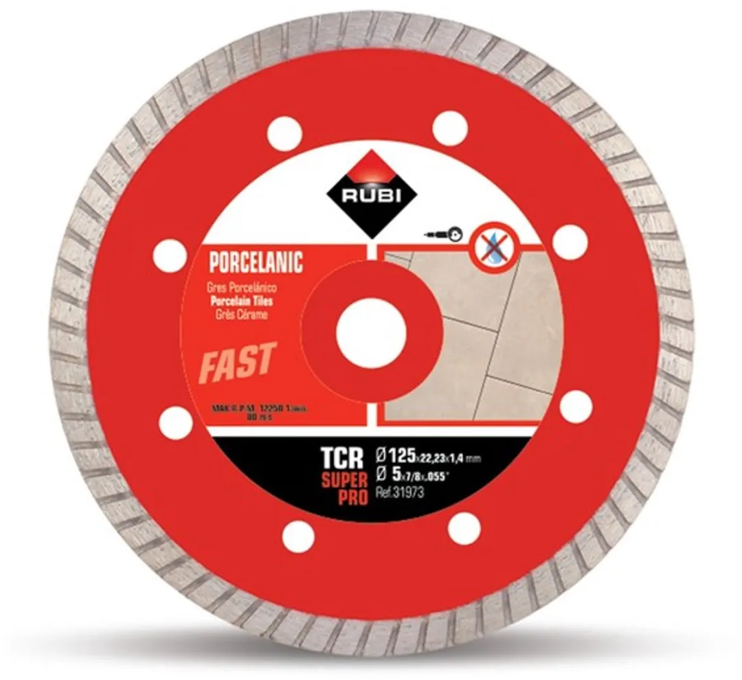 Rubi TCR 125 Diamantzaagblad - Keramiek - 1 Stuk
