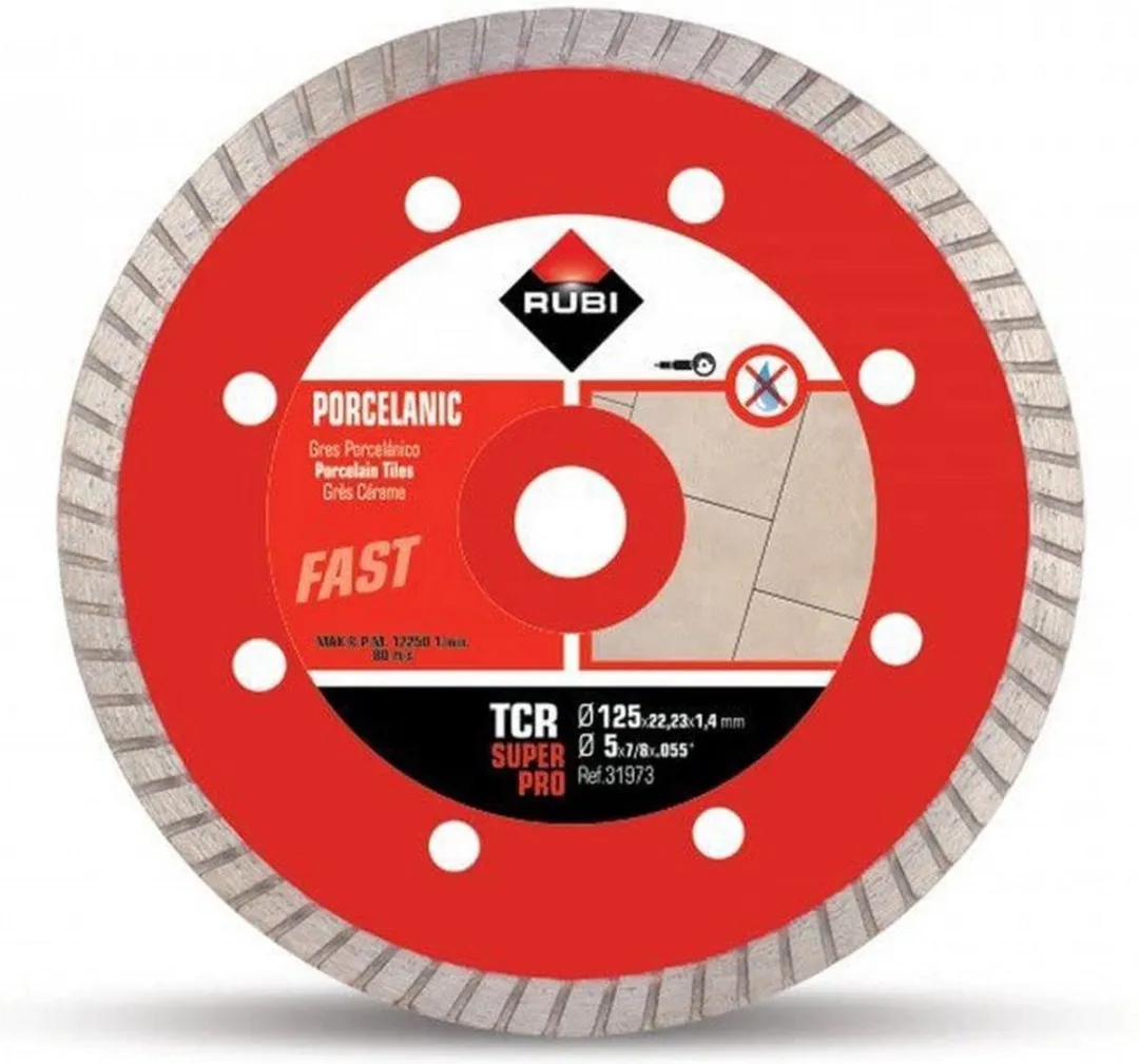 Rubi TCR 125 Diamantzaagblad - Keramiek - 1 Stuk