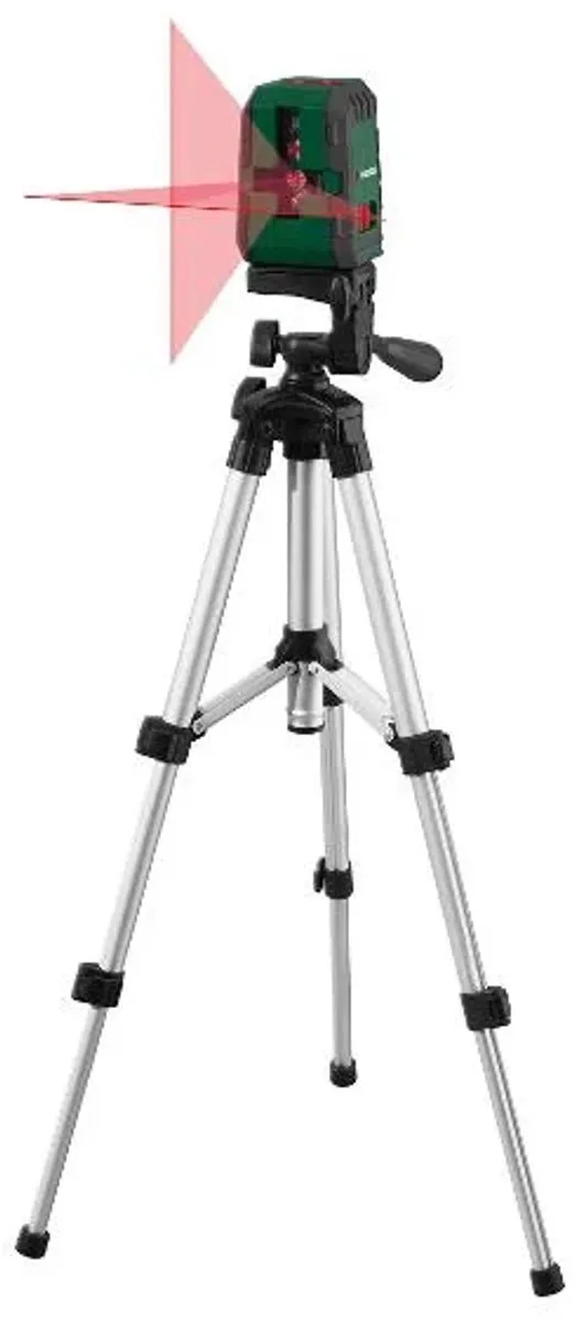 PARKSIDE Kruislijnlaser met Statief - Rood - 10m