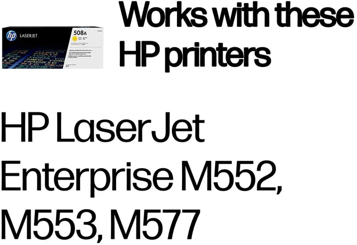 HP 508A Tonercartridge Geel - 5.000 pagina's