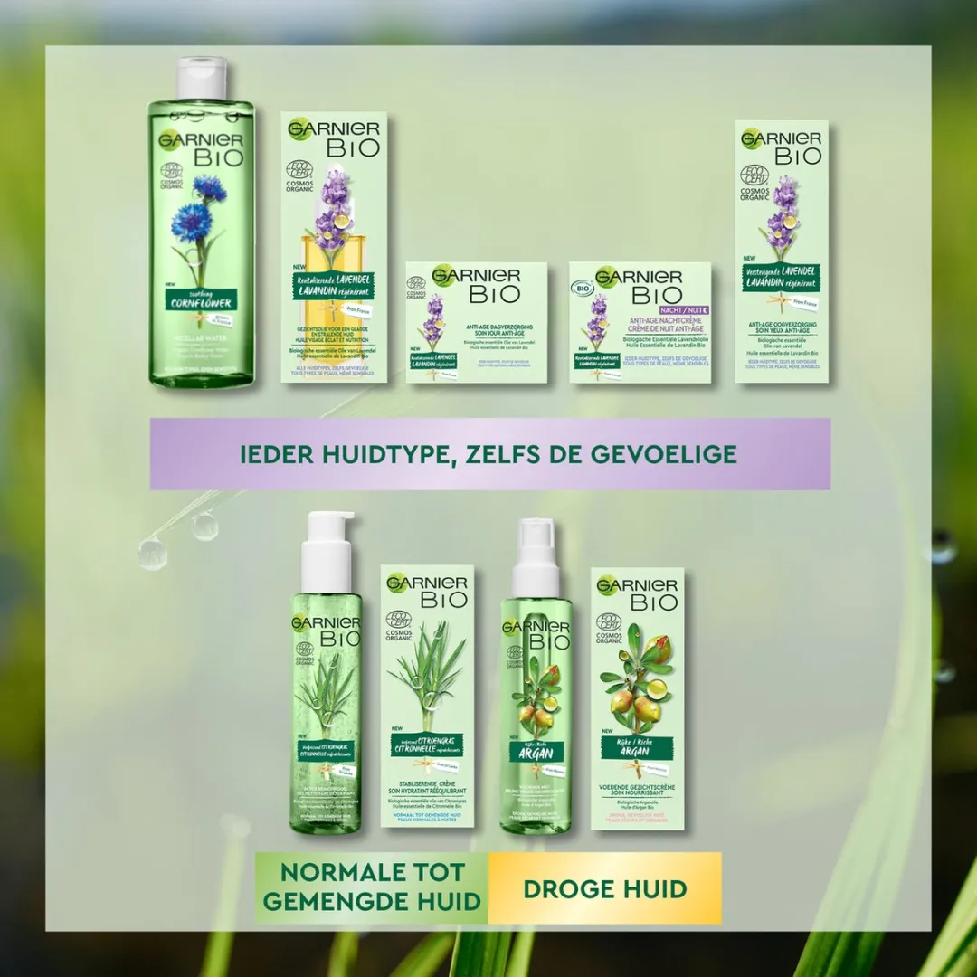 Garnier Bio Anti-age Oogcrème 15ml - Lavendel