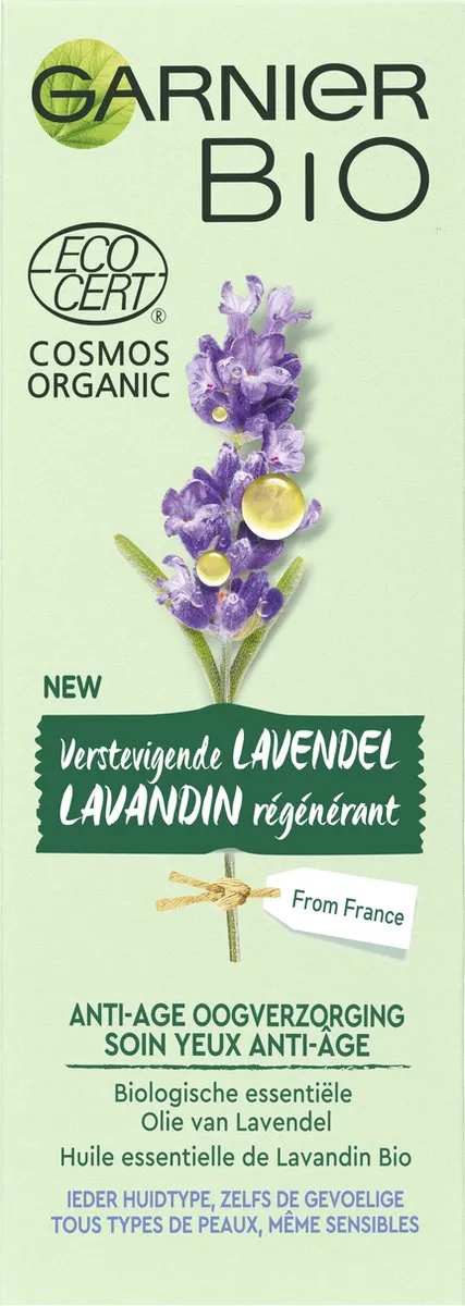 Garnier Bio Anti-age Oogcrème 15ml - Lavendel