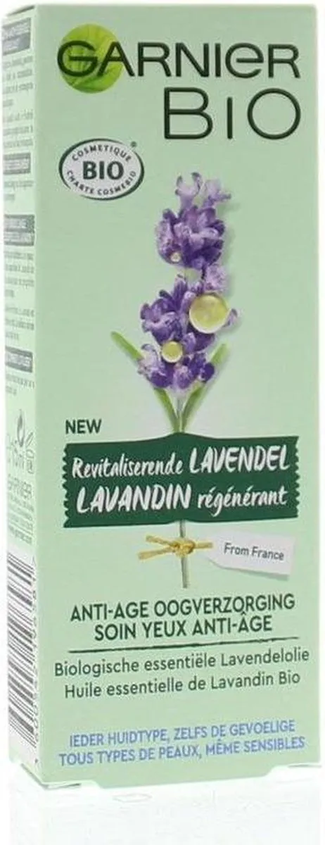 Garnier Bio Anti-age Oogcrème 15ml - Lavendel
