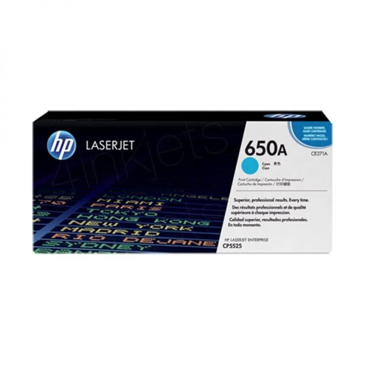 HP CE271AC Cyan Toner - 15.000 pagina's - afbeelding 4 van 5
