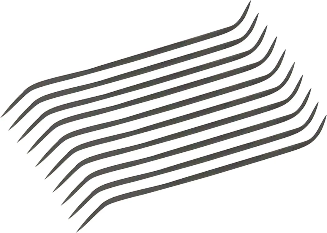 Silverline Dubbelzijdige Sleutelvijlen Set 10-delig