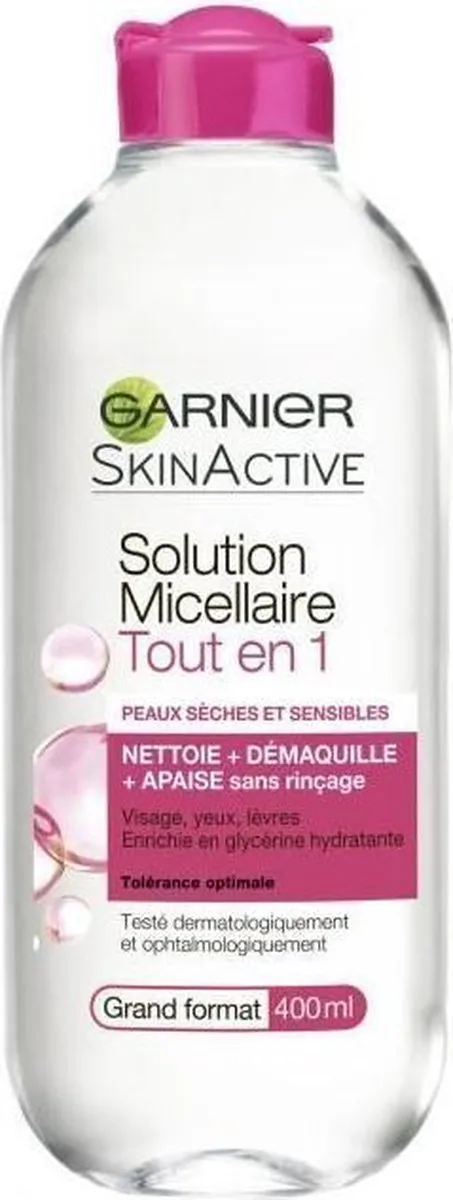 Garnier SkinActive Micellaire Oplossing 400ml - Droge & Gevoelige Huid - afbeelding 6 van 6