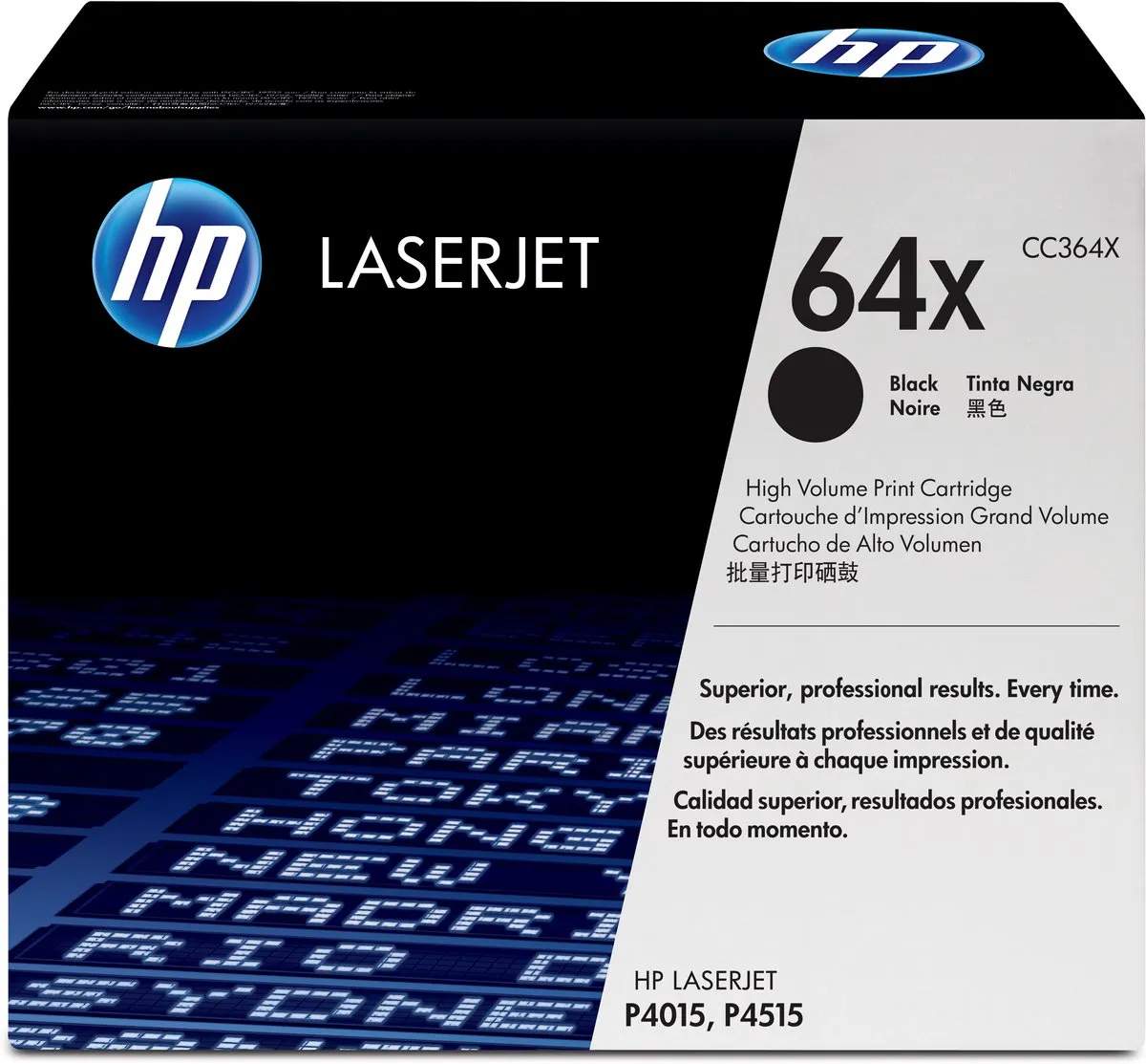HP CC364X Tonercartridge Zwart - 24.000 pagina's