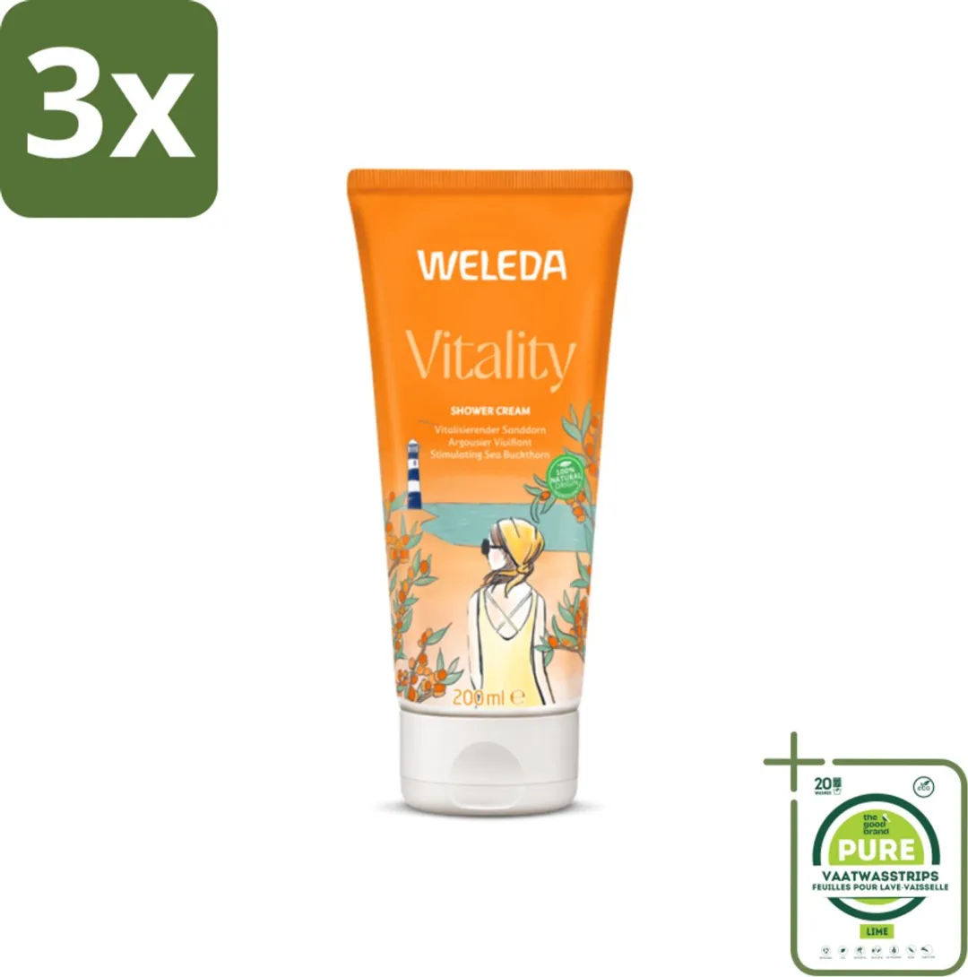Weleda Douchecrème Duindoorn Vitality 200ml