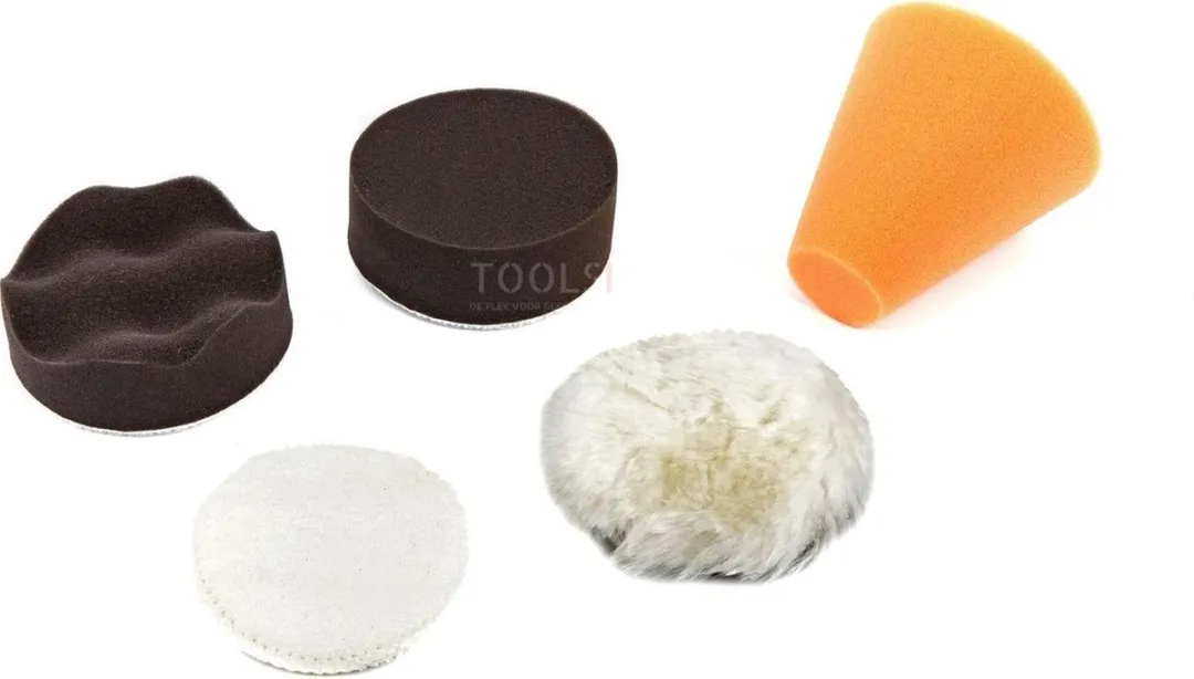 HBM 5-delige 75mm Polijstset