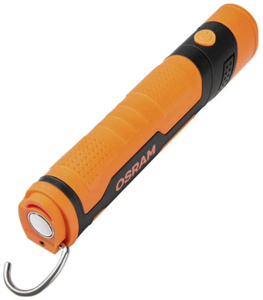 Osram LEDinspect TELESCOPIC Werklamp 270lm - Zwart/Oranje